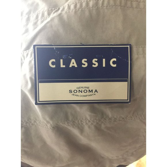 Classic Genuine Sonoma Jean Company Khaki Shorts Size Boys 28 Husky - Picture 3 of 6